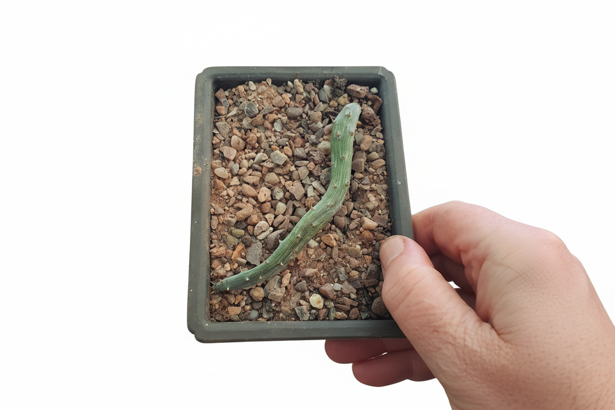 Kleinia pendulus (Senecio pendulus) - Inch worm / Tape worm plant