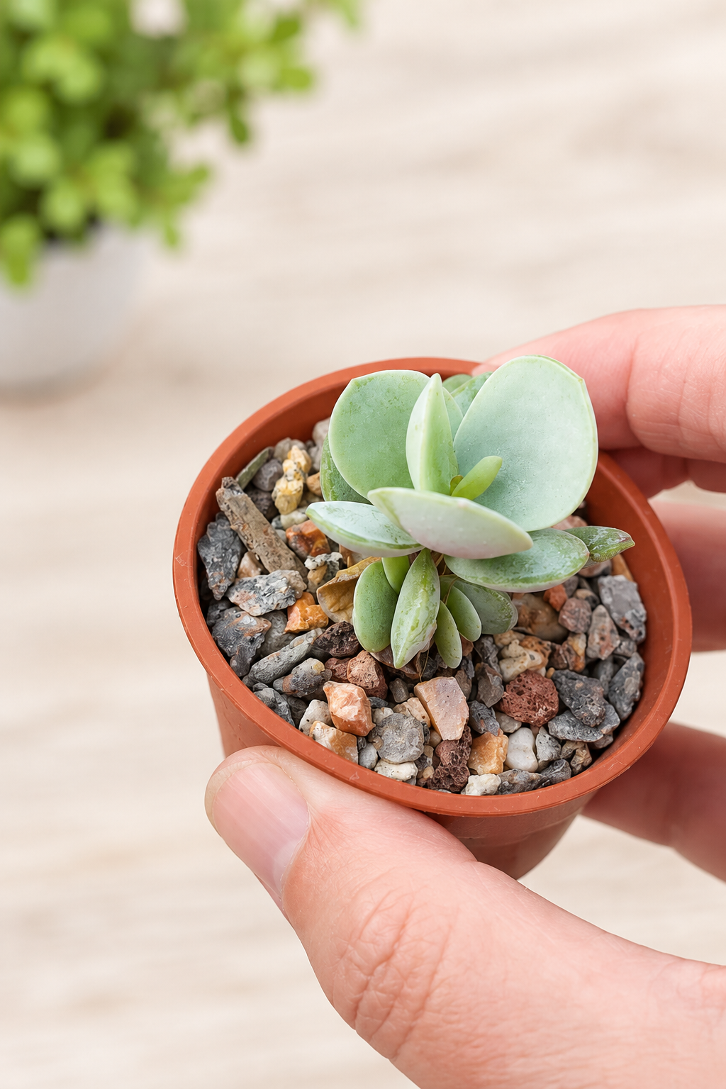 Adromischus leucanthus